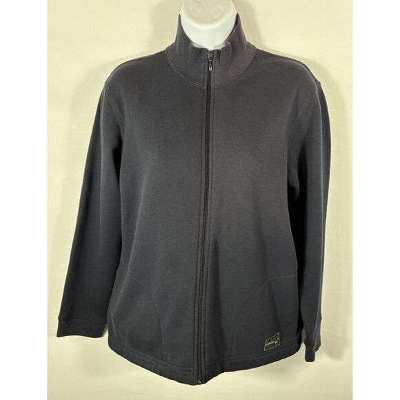 Lauren Ralph Lauren LRL Full Zip Womens PS Petite Small Sweatshirt Mock Neck 368 - Picture 2 of 10